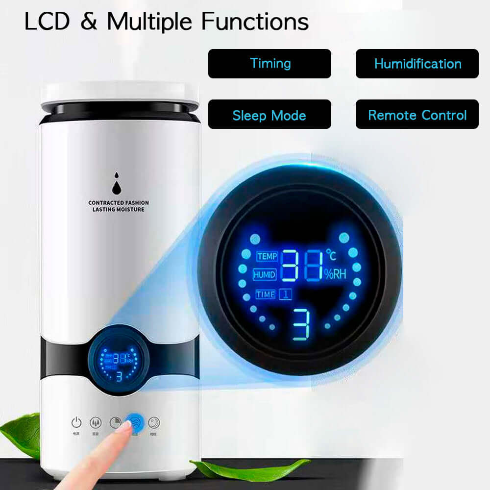 Humidifier for homeApplication area: 31-40 square meters
Function: Ultrasound, Aromatherapy,
Water tank capacity: 2.6-4.0 liters
Timing function: more than 8 hours
Water sh0My StoreMy StoreHumidifier