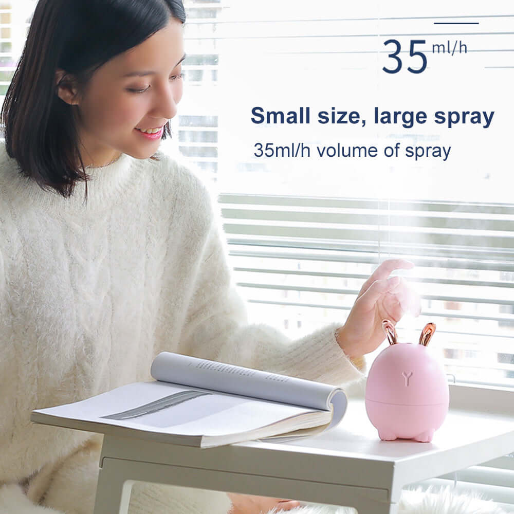 USB Humidifier Cartoon Deer Rabbit HumidifierOverview:
Nano-atomization purifies the air and moisturizes the skin.
New improvements and larger sprays.
Stop dry burning and low noise, quiet business.
0My StoreMy StoreUSB Humidifier Cartoon Deer Rabbit Humidifier