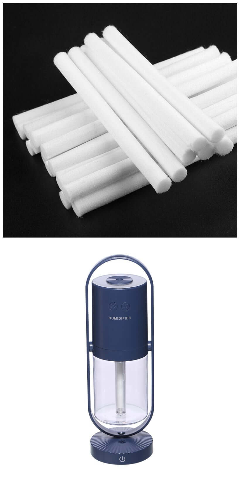 Anion humidifierMaterial ABS + PP + PE + silicone + electronic components
Product size 70 * 66 * 213mm
Product packaging 72 * 72 * 221mm
Input voltage: DC5V
Style: Anion0My StoreMy StoreAnion humidifier