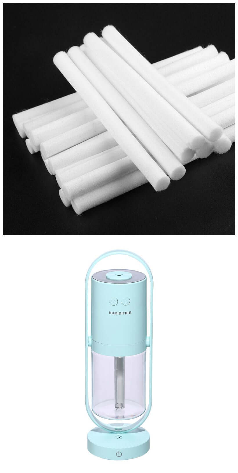 Anion humidifierMaterial ABS + PP + PE + silicone + electronic components
Product size 70 * 66 * 213mm
Product packaging 72 * 72 * 221mm
Input voltage: DC5V
Style: Anion0My StoreMy StoreAnion humidifier