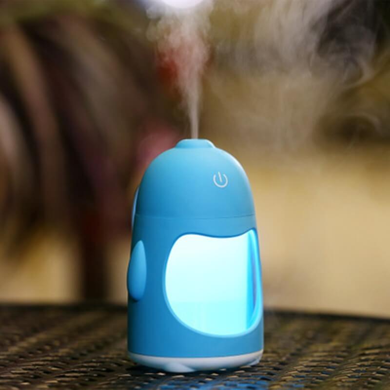 Penguin Car HumidifierNothing gets much cuter than the Penguin Diffuser! His little tummy lights up with a soft glow as he releases an ultrafine mist of water and essential oils to humidi0My StoreMy StorePenguin Car Humidifier