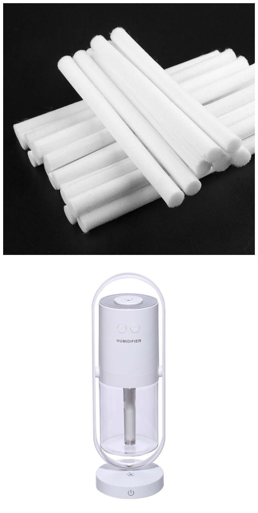 Anion humidifierMaterial ABS + PP + PE + silicone + electronic components
Product size 70 * 66 * 213mm
Product packaging 72 * 72 * 221mm
Input voltage: DC5V
Style: Anion0My StoreMy StoreAnion humidifier