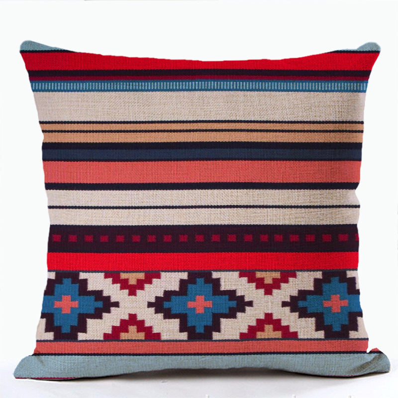Fashion Printing Pillowcase Ethnic Style Bohemian Pillow