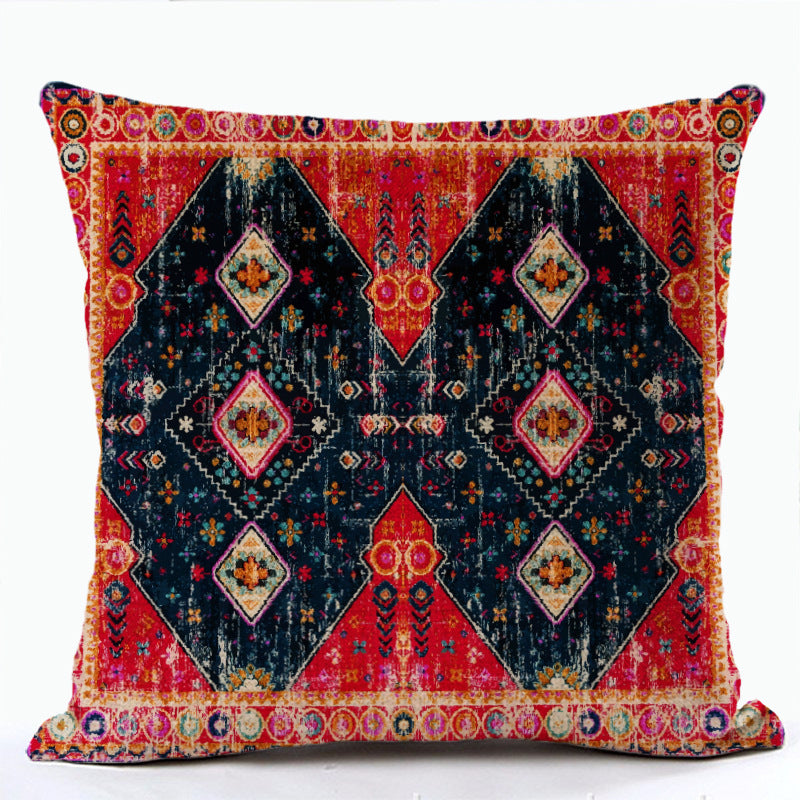 Fashion Printing Pillowcase Ethnic Style Bohemian Pillow
