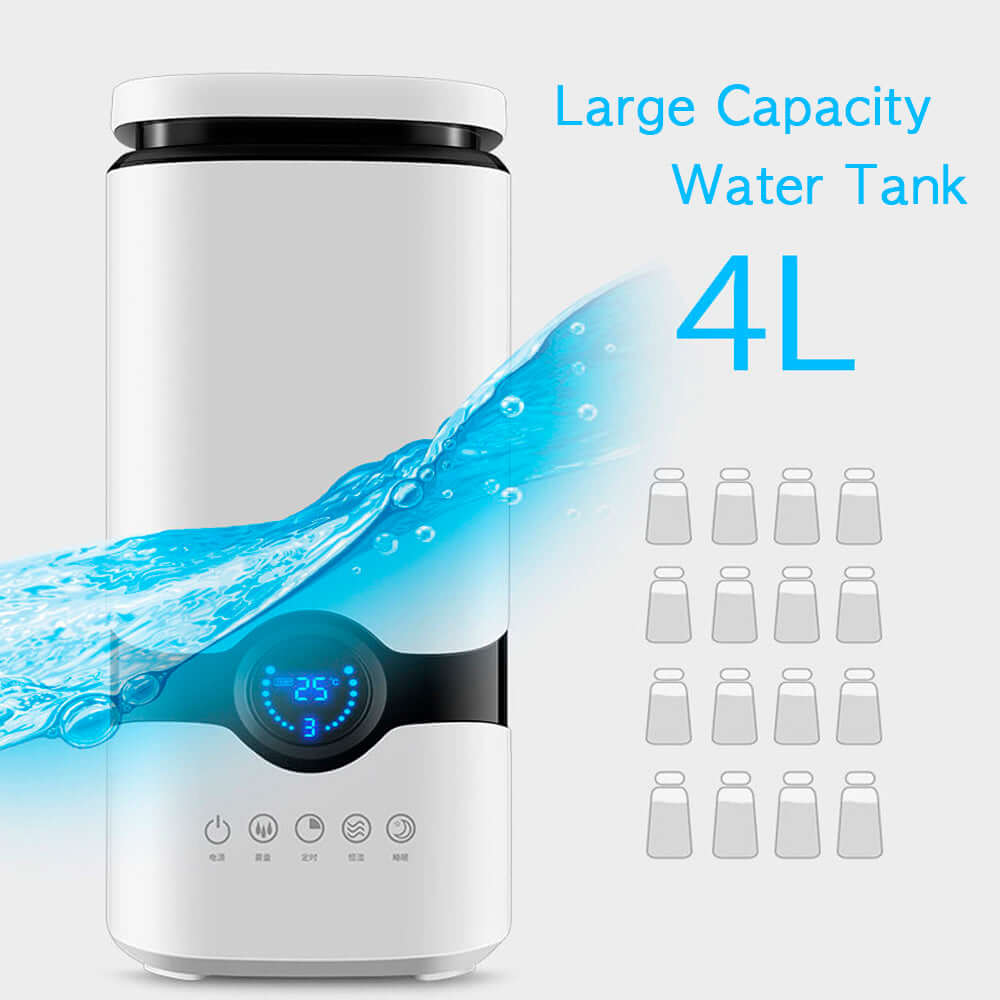Humidifier for homeApplication area: 31-40 square meters
Function: Ultrasound, Aromatherapy,
Water tank capacity: 2.6-4.0 liters
Timing function: more than 8 hours
Water sh0My StoreMy StoreHumidifier
