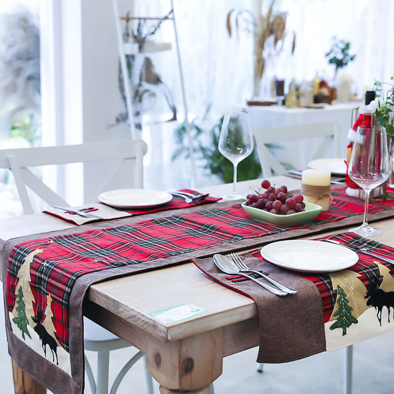 Table cloth tea table table flagProduct Name: Christmas cloth meal flag
Product size: 35 * 180cm
Product color: multicolor
Weight: about 281g
Application: for home, shopping mall and ro0My StoreMy StoreTable cloth tea table table flag