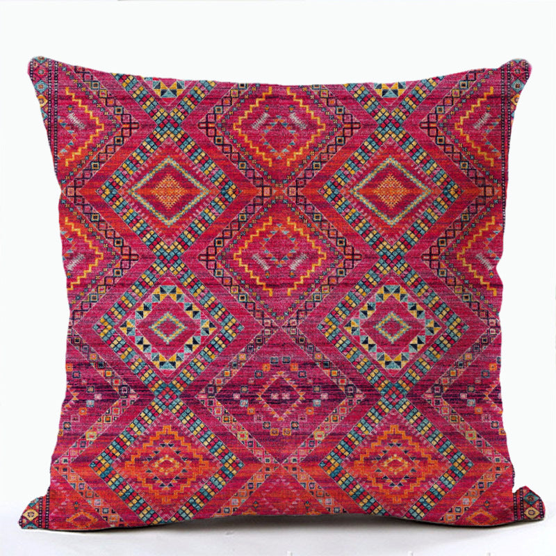 Fashion Printing Pillowcase Ethnic Style Bohemian Pillow