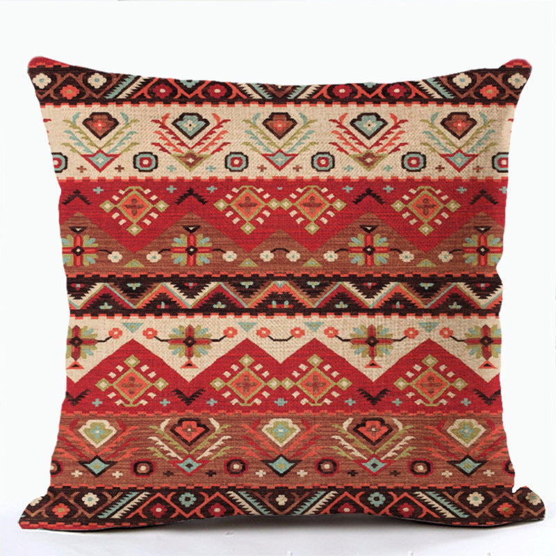 Fashion Printing Pillowcase Ethnic Style Bohemian Pillow
