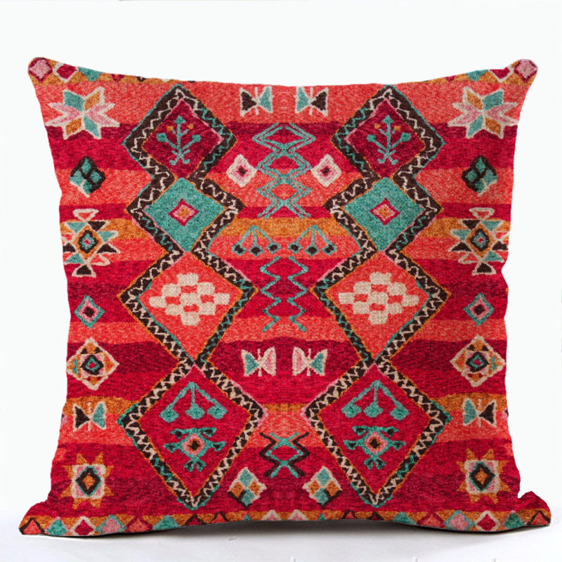 Fashion Printing Pillowcase Ethnic Style Bohemian Pillow