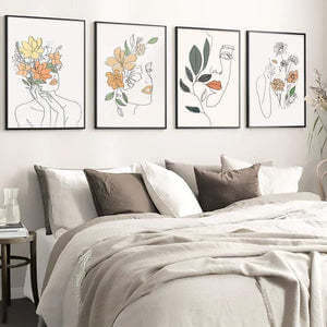 Canvas Simple Modern Wall Art FramelessProduct information:
Material: Cotton Canvas
Frame: frameless
Size: 50X70cm, 40X50cm, 30X40cm
Decorative painting classification: Modern decorative pai0My StoreMy StoreCanvas Simple Modern Wall Art Frameless