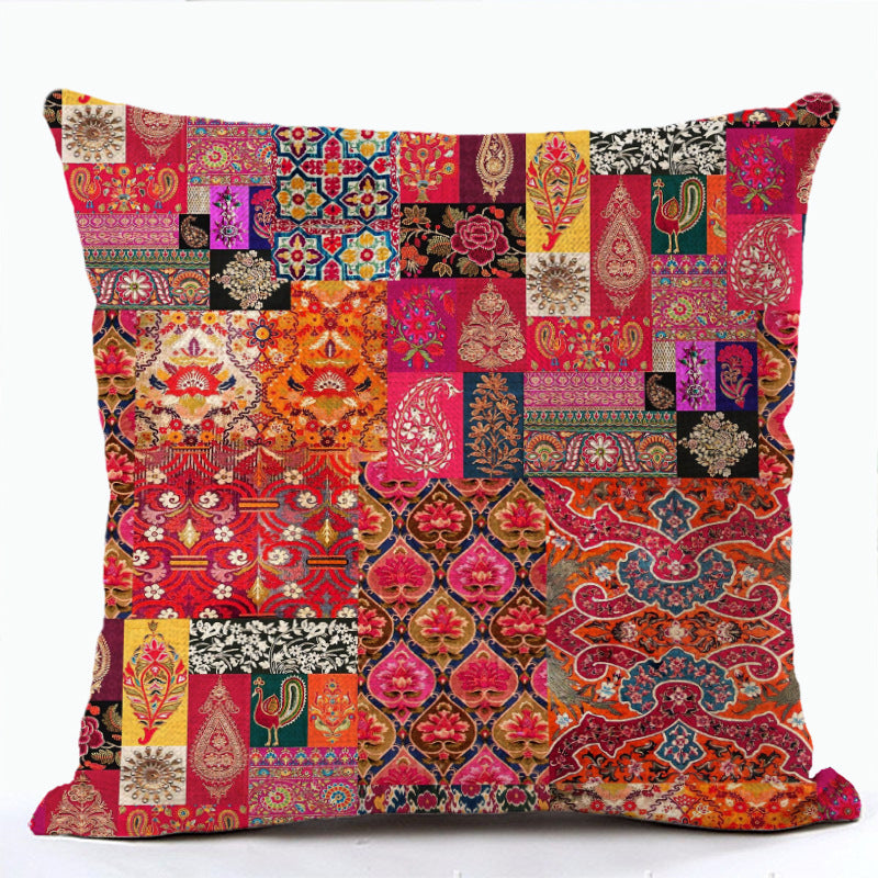 Fashion Printing Pillowcase Ethnic Style Bohemian Pillow