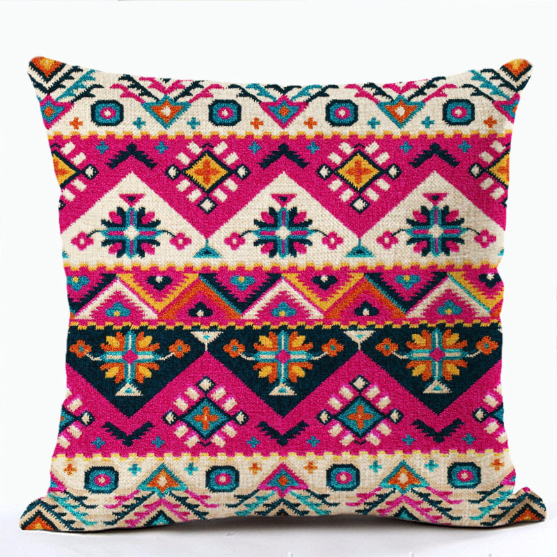 Fashion Printing Pillowcase Ethnic Style Bohemian Pillow