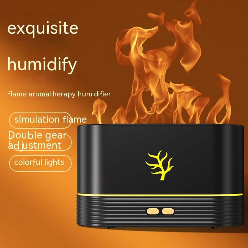 Flame Humidifier USB Smart Timing LED Electric Aroma Diffuser SimulatiOverview:


 Realistic Flame Effects: The combination of LED lights and fog produces a realistic flame effect, just like a fire burning in a fireplace.
 
 Red and bl0My StoreMy StoreFlame Humidifier USB Smart Timing LED Electric Aroma Diffuser Simulation Fire Night Lamp Home Decor