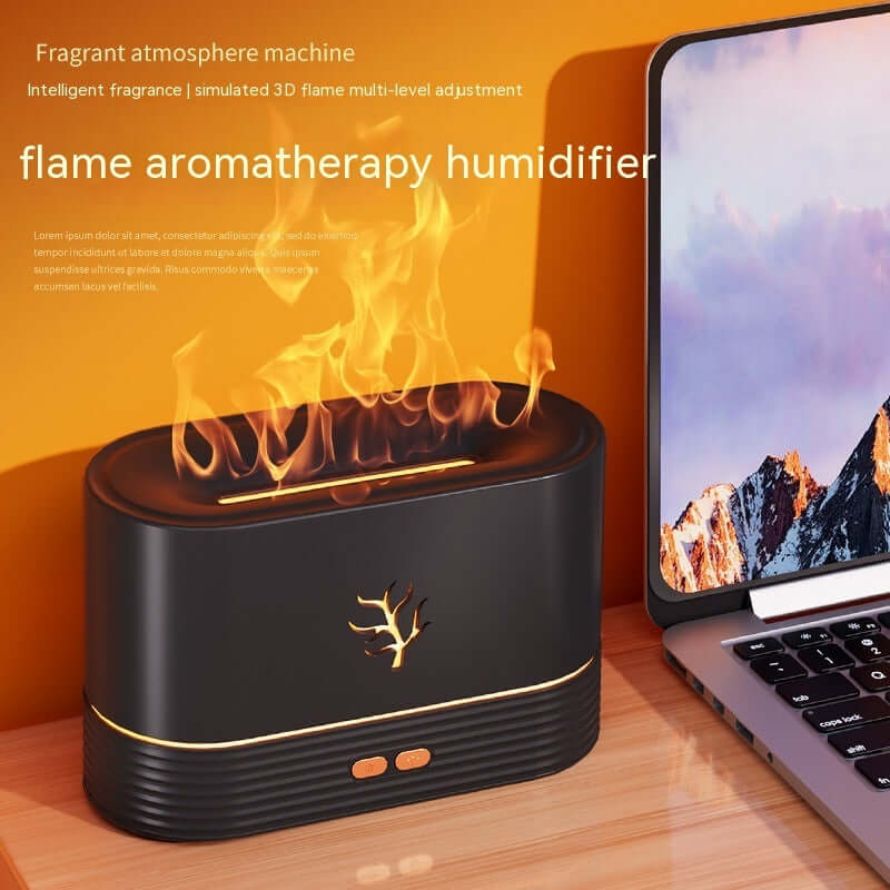 Flame Humidifier USB Smart Timing LED Electric Aroma Diffuser SimulatiOverview:


 Realistic Flame Effects: The combination of LED lights and fog produces a realistic flame effect, just like a fire burning in a fireplace.
 
 Red and bl0My StoreMy StoreFlame Humidifier USB Smart Timing LED Electric Aroma Diffuser Simulation Fire Night Lamp Home Decor