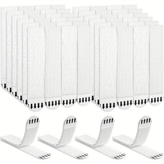  HeavyDuty Adhesive Wall Strips  12 Pairs for DamageFree Hanging